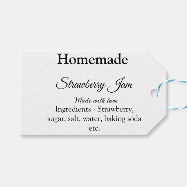 Etiqueta de regalo (Frente (Horizontal))