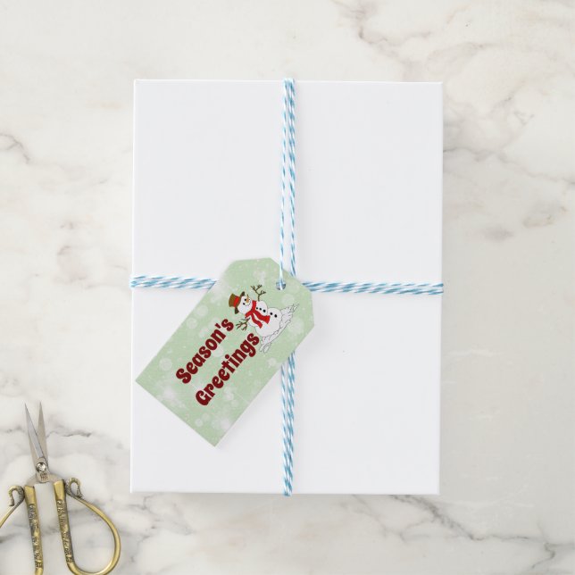 Etiqueta de regalo (Con cuerda)