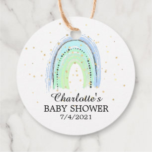 Etiqueta de regalo Baby Shower favorita del arcoir