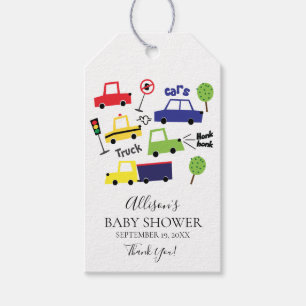 Etiqueta de regalo Baby Shower Favorito de los aut