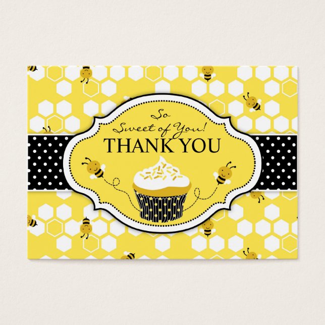 Etiqueta de regalo Bumble Bee TY (Frente)