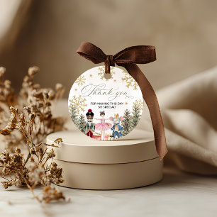 Etiqueta de regalo Cascanueces de Azúcar Morado