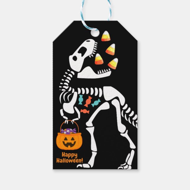 Etiqueta de regalo colgante de Halloween (Anverso)