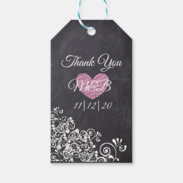 Etiqueta de regalo de agradecimiento al Boda de es