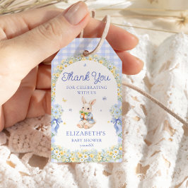 Etiqueta de regalo de agradecimiento para baby sho