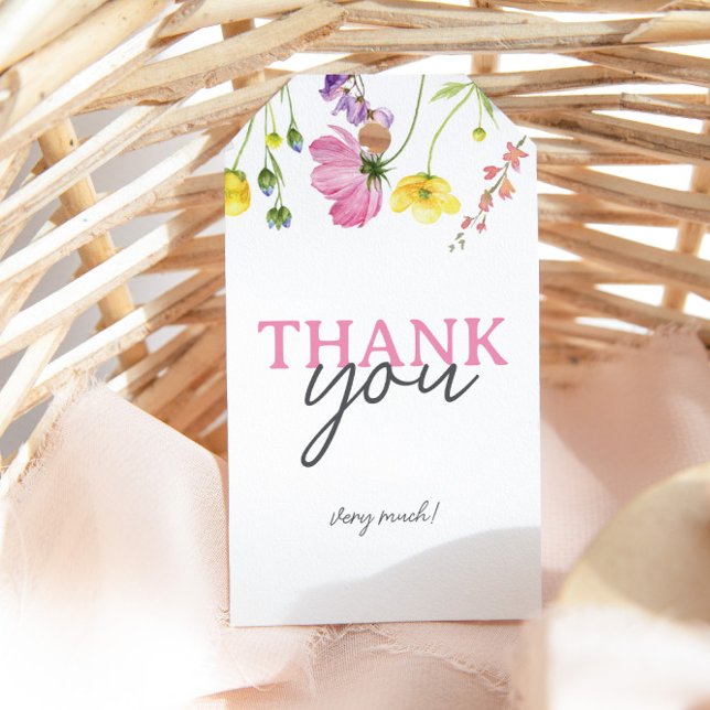 Etiqueta de regalo de agradecimiento para baby sho (Subido por el creador)