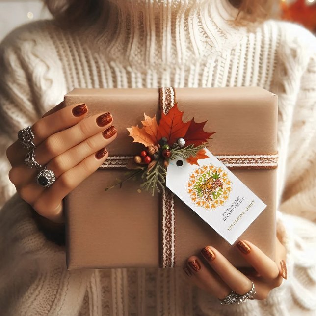 Etiqueta de regalo de agradecimiento para el folla (Subido por el creador)