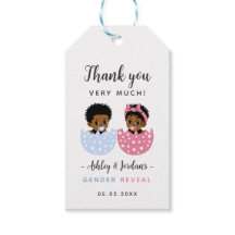 Etiqueta de regalo de agradecimiento para fiesta d