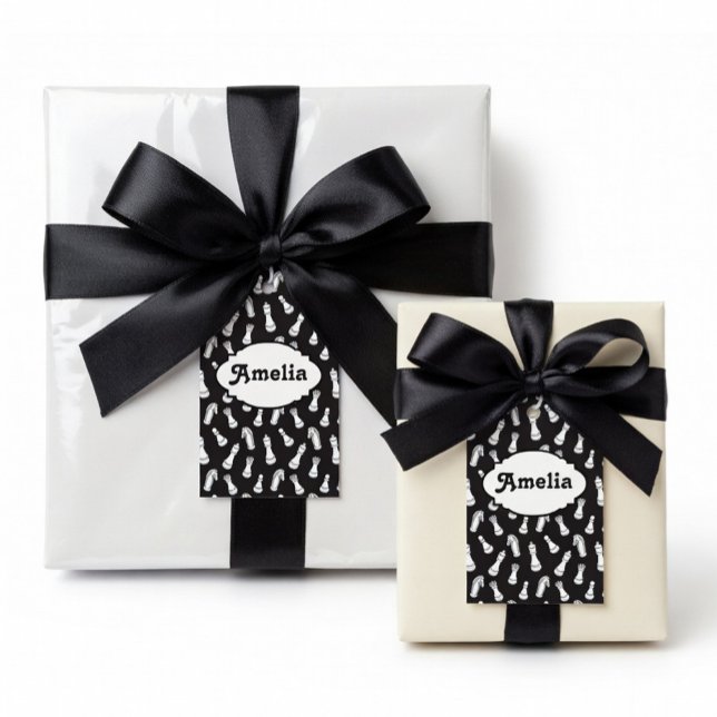 Etiqueta de Regalo de Ajedrez Personalizada (Subido por el creador)