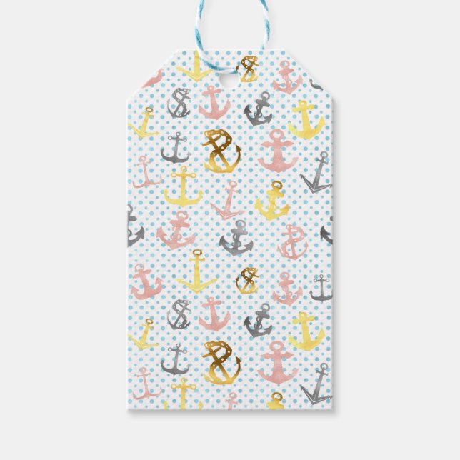 Etiqueta de regalo de anclaje (Anverso)