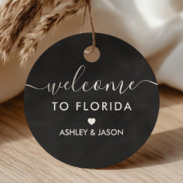 Etiqueta de regalo de bienvenida, Bolsa de bienven