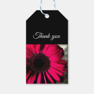 Etiqueta de regalo de color rosa