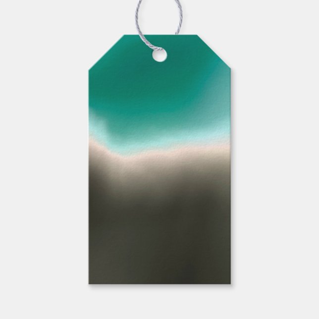 Etiqueta de regalo de costa (Anverso)