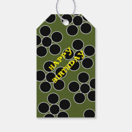 Etiqueta de regalo de cumpleaños