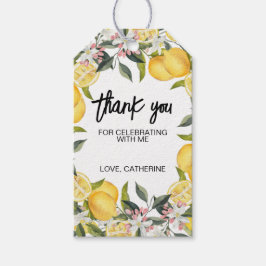 Etiqueta de regalo de cumpleaños de verano del Jar