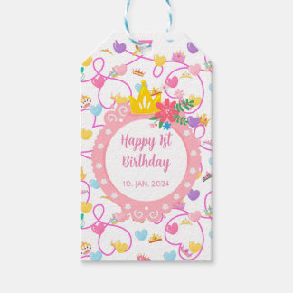 Etiqueta de regalo de cumpleaños personalizada