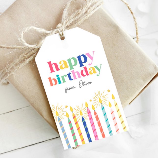Etiqueta de regalo de cumpleaños personalizada col (Subido por el creador)