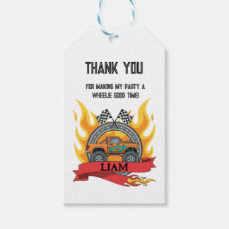 Etiqueta de regalo de cumpleaños personalizada de 