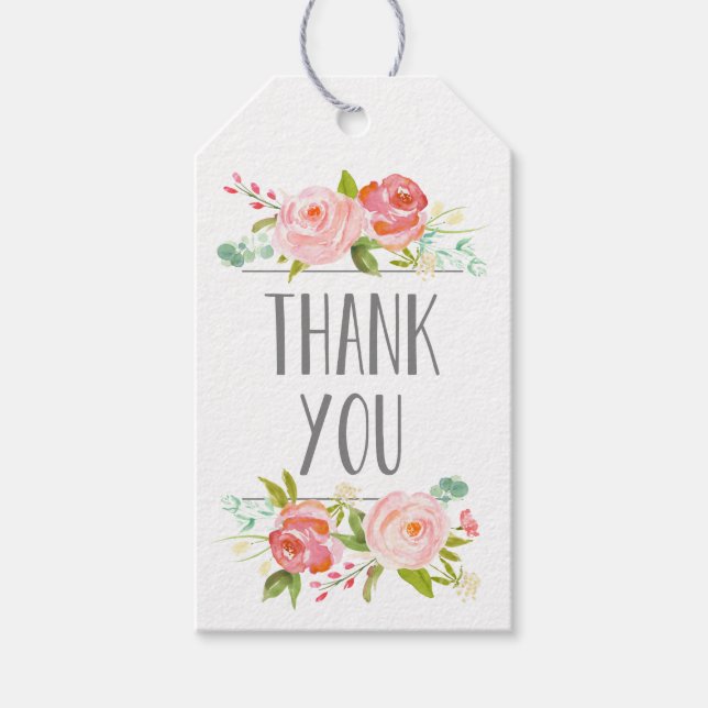 Etiqueta de regalo de ducha (Anverso)