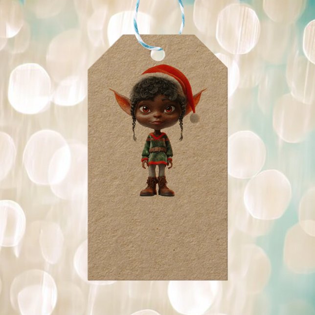 Etiqueta de regalo de Elf Kraft para los Navidades (Subido por el creador)