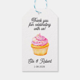 Etiqueta de regalo de favor