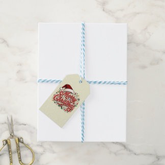 Etiqueta De Regalo De Feliz Navidad Diseño De Etiq