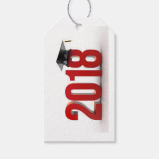 Etiqueta de regalo de graduación de 2018