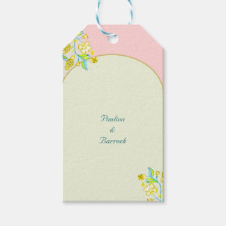 etiqueta de regalo de granada