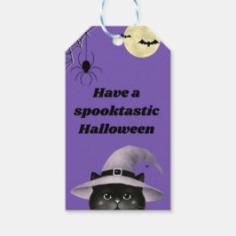 Etiqueta de regalo de Halloween