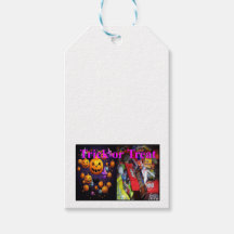 Etiqueta de regalo de Halloween