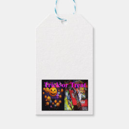 Etiqueta de regalo de Halloween