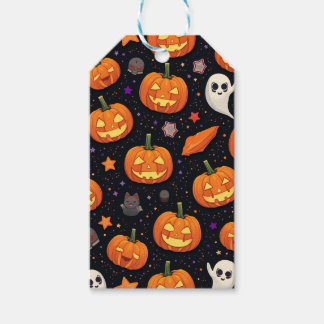 Etiqueta de regalo de Halloween