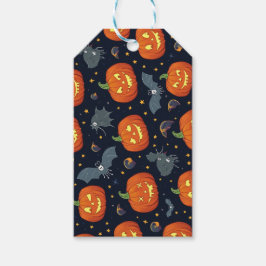 etiqueta de regalo de halloween