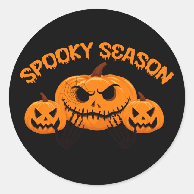 Etiqueta de regalo de Halloween (Anverso)