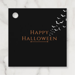 Etiqueta de regalo de Halloween, etiqueta de favor