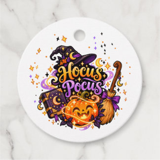 Etiqueta de regalo de Halloween Hocus Pocus