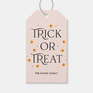 Etiqueta De Regalo De Halloween Para Fiesta De Tru