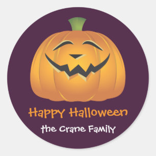 Etiqueta de regalo de Halloween, personalizado de