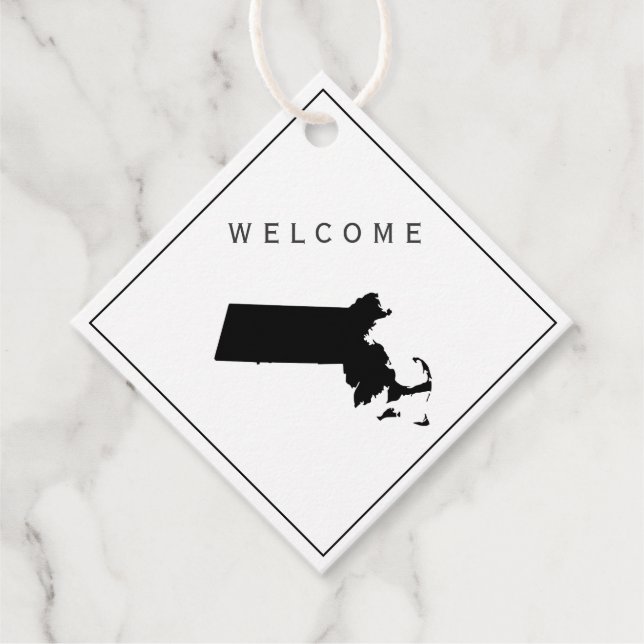 Etiqueta de regalo de la bolsa de bienvenida de Ma (Anverso)