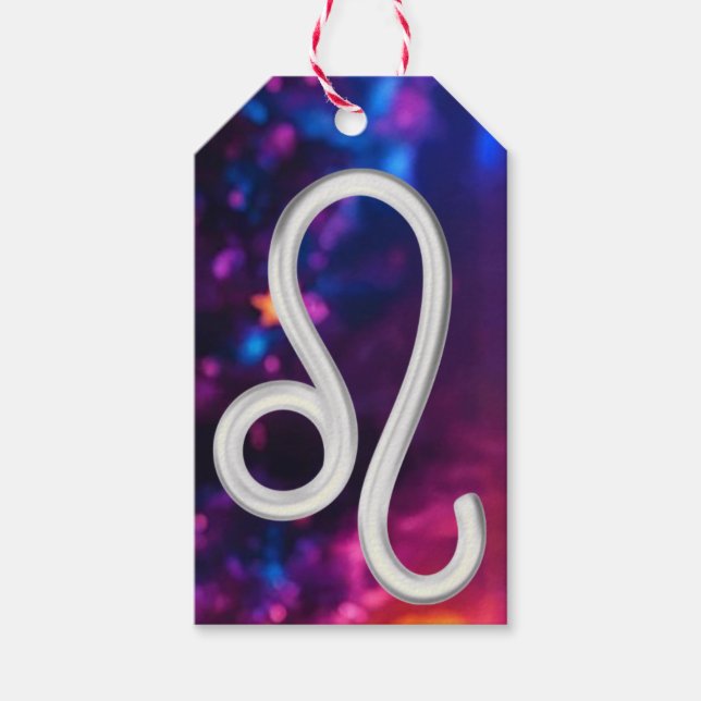 Etiqueta de regalo de Leo (Anverso)