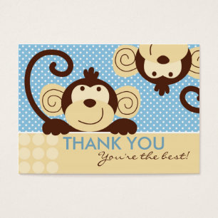 Etiqueta de regalo de Mod Monkey TY