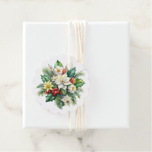 Etiqueta de regalo de Navidad