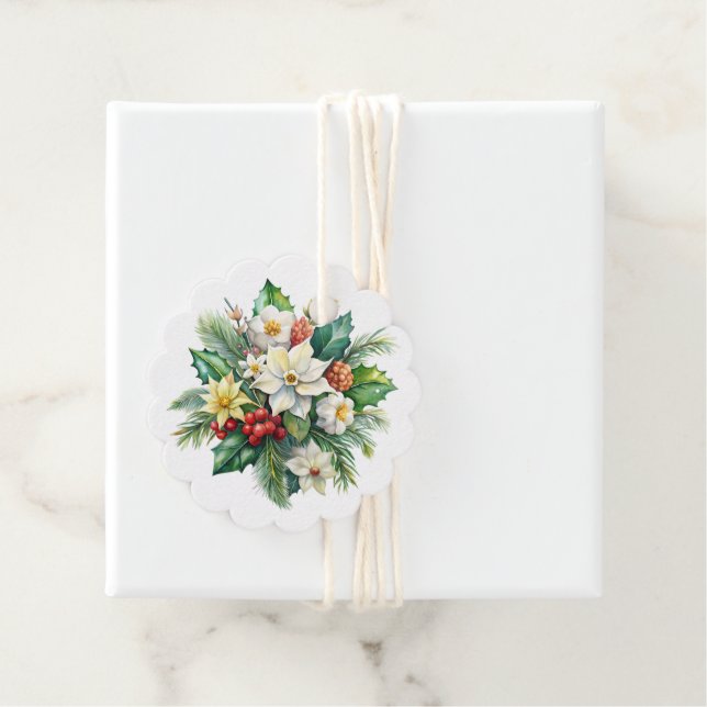 Etiqueta de regalo de Navidad (In situ)