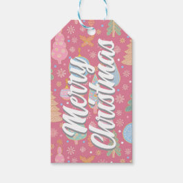 Etiqueta de regalo de navidad