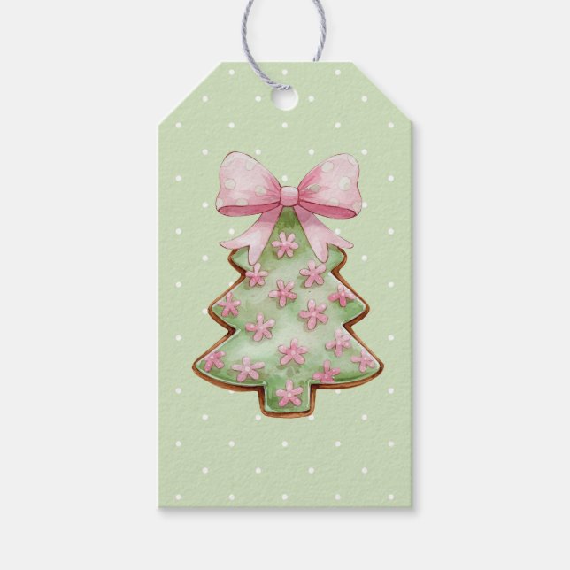 Etiqueta de regalo de Navidad (Anverso)