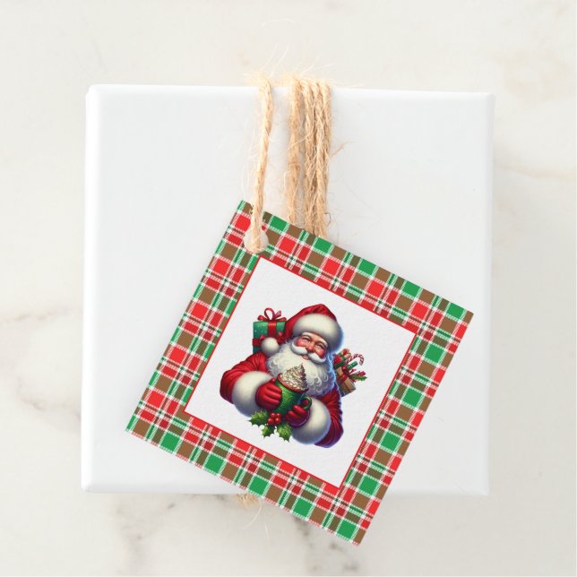 Etiqueta de regalo de Navidad (In situ)