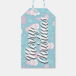 Etiqueta de regalo de navidad