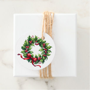 Etiqueta de regalo de Navidad
