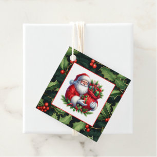 Etiqueta de regalo de Navidad