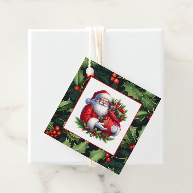 Etiqueta de regalo de Navidad (In situ)
